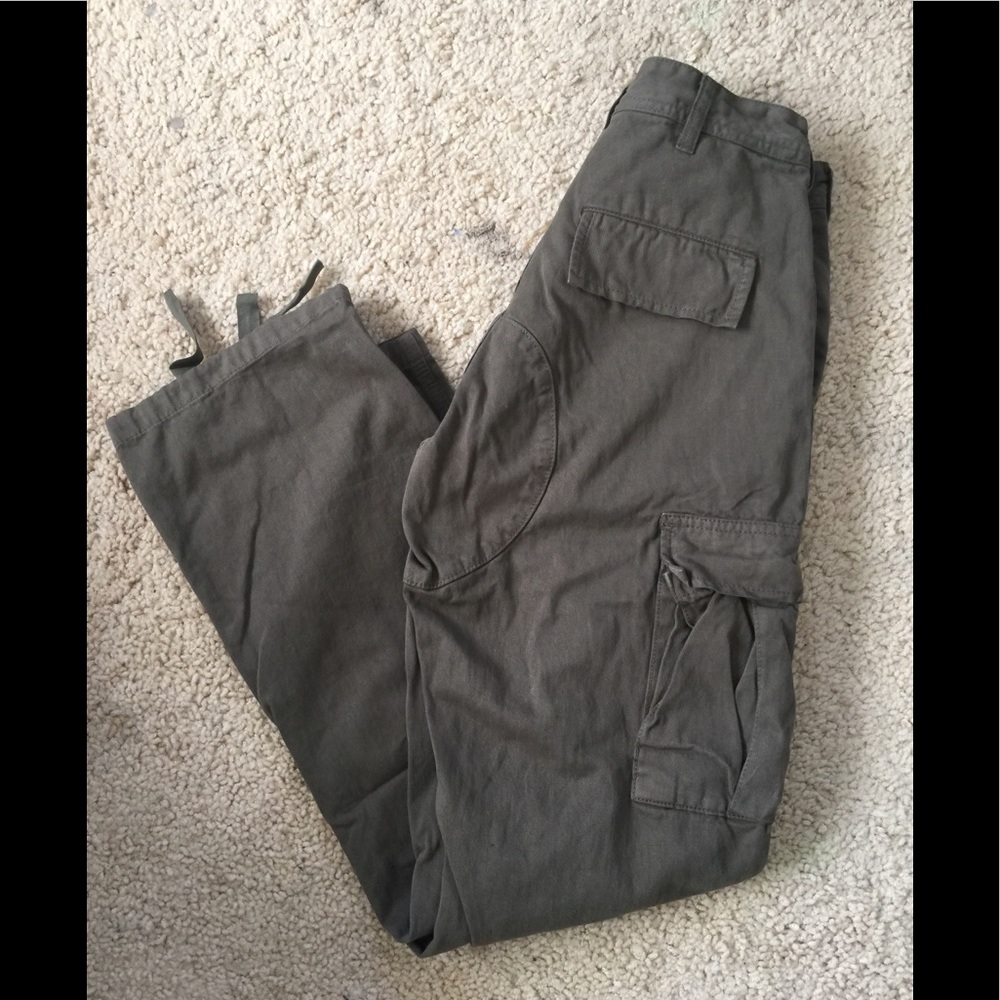 Brandy Melville olive green piper worker pants - Picture 6 of 6